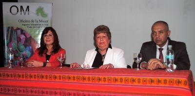 Jueces de Paz de toda la provincia participaron de talleres organizados por la Oficina de la Mujer