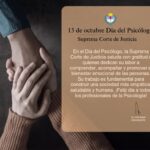 DÍA DEL PSICÓLOGO:  SALUTACIÓN SUPREMA CORTE DE JUSTICIA