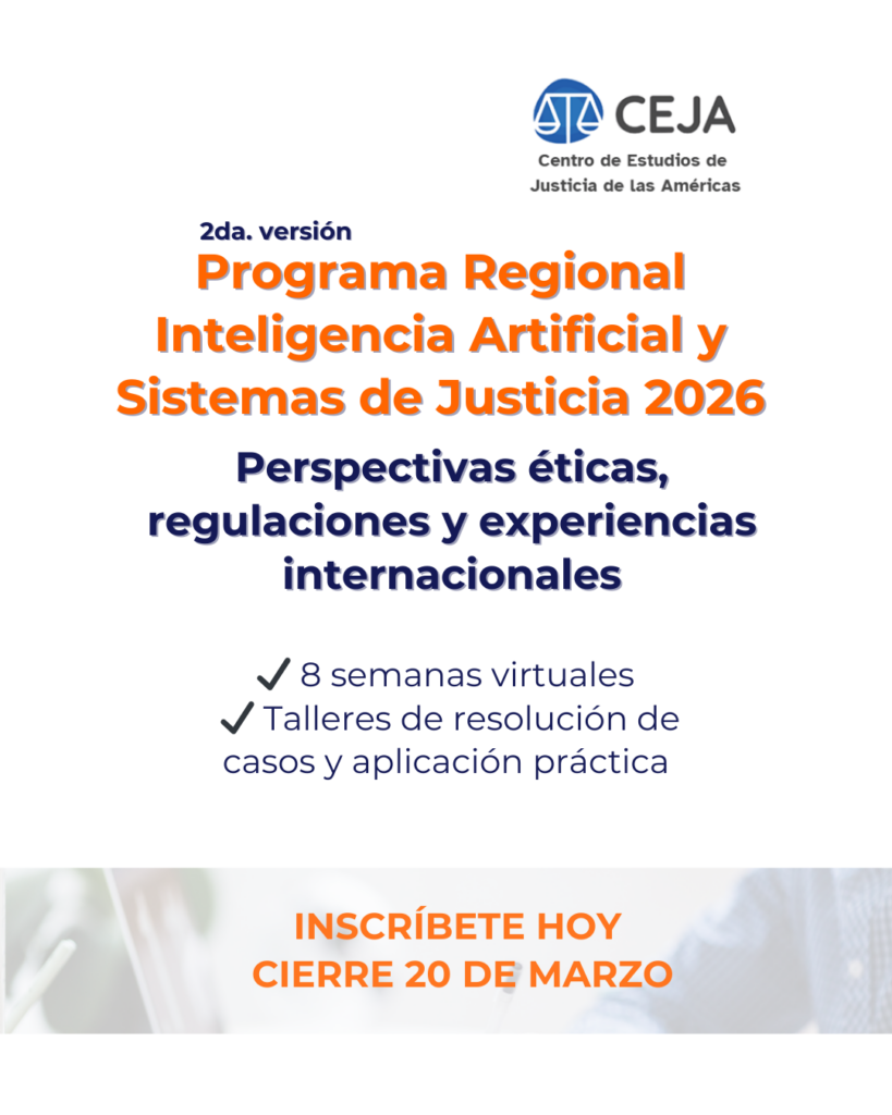 <b>INTELIGENCIA ARTIFICIAL</b> Y SISTEMAS DE JUSTICIA 2026 PERSPECTIVAS ÉTICAS ... thumbnail