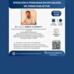 WEBINAR ATENCIÓN A PERSONAS EN SITUACIÓN DE CRISIS SUBJETIVA